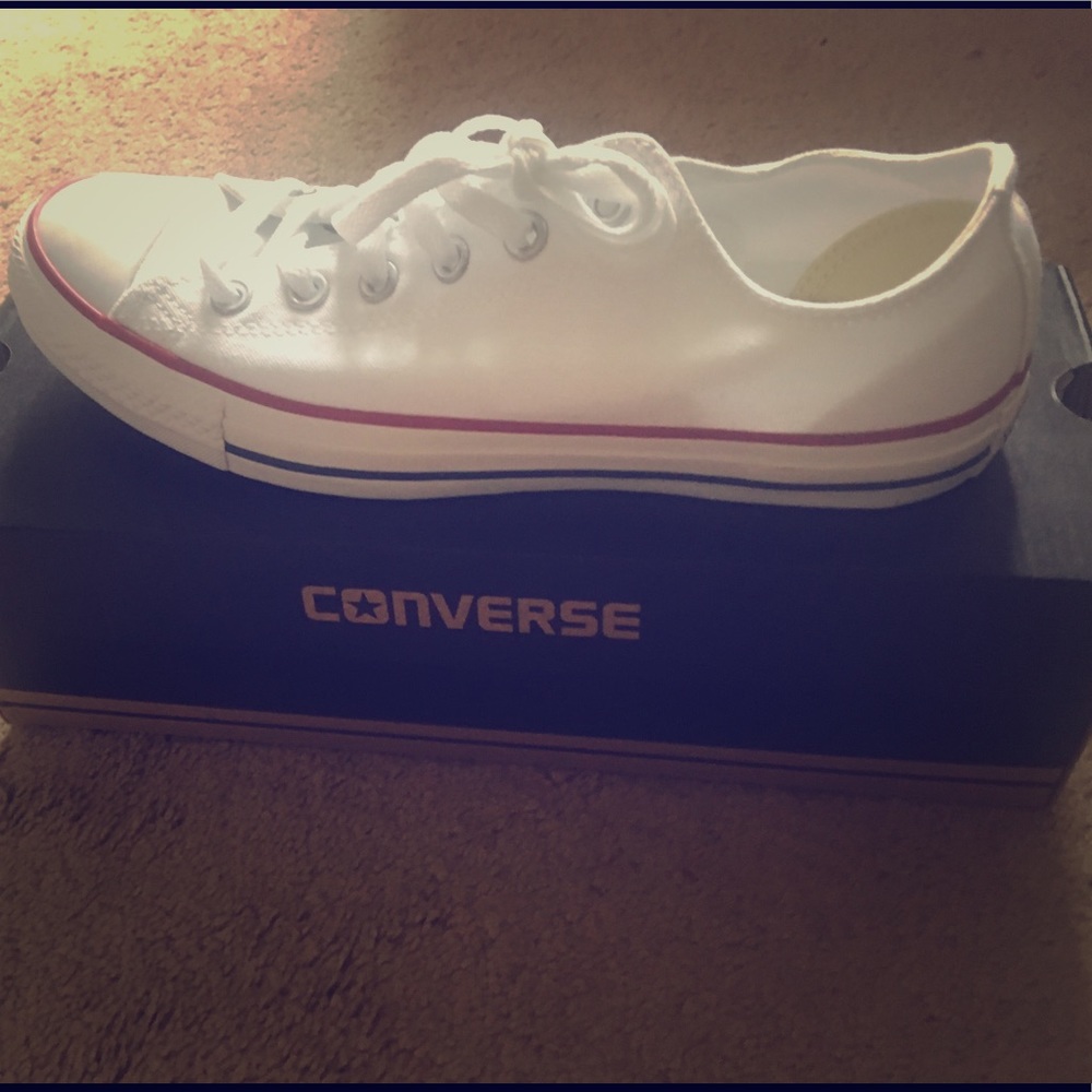 Women’s size 9.5 white converse
